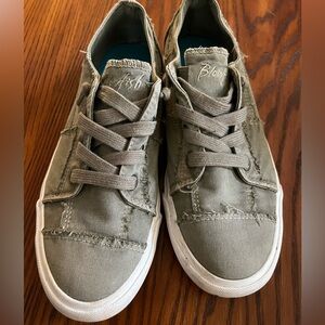 Blowfish Olive Canvas Shoes